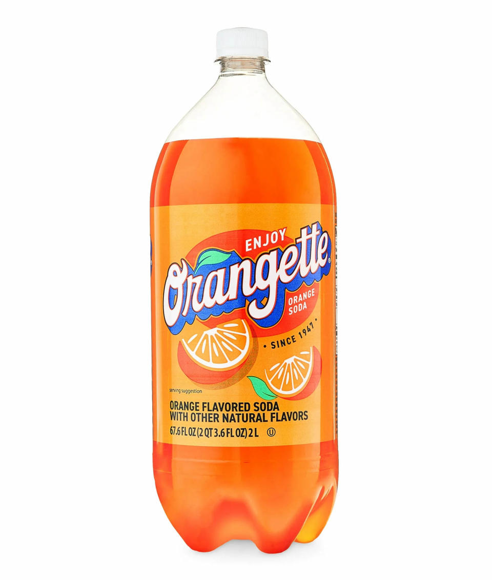 Orangette soda bottle.  (Walmart)