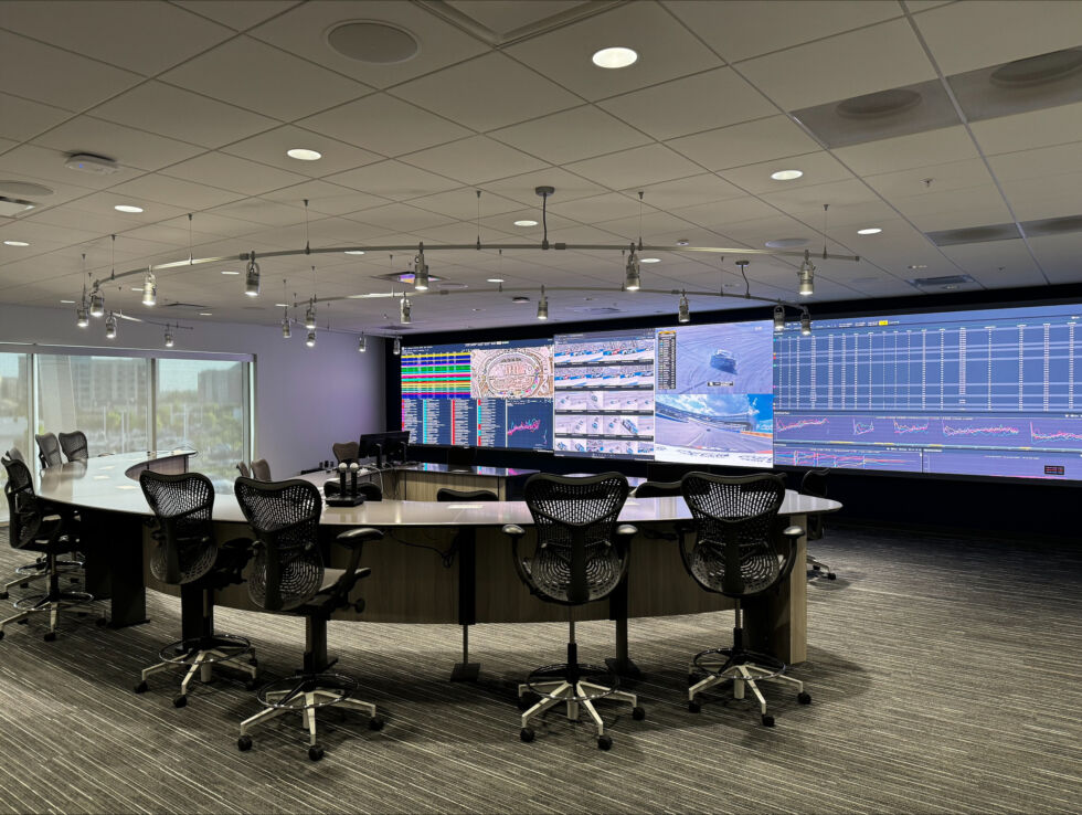 One of GM's command centers, the Charlotte Technical Center in North Carolina.