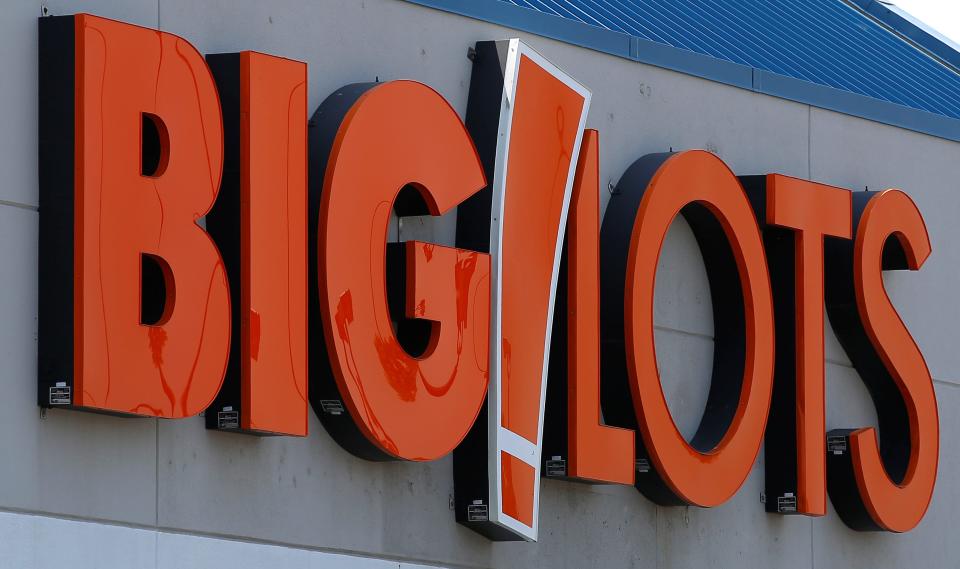 The Big Lots logo is seen outside a store in Niles, Illinois, U.S., May 23, 2016.