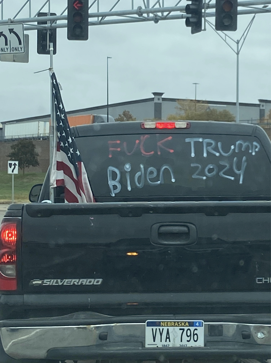 "Fuck Trump Biden 2024"