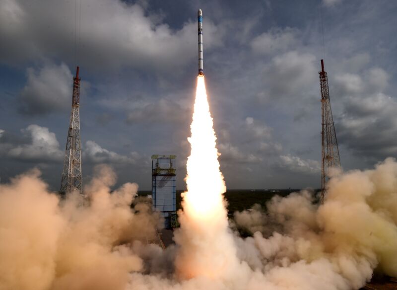 This week, India's small satellite launch vehicle was launched for the third time.