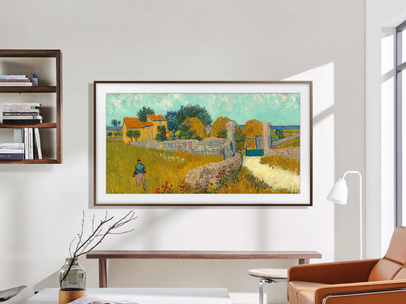 Samsung The Frame (2022) wall mounted