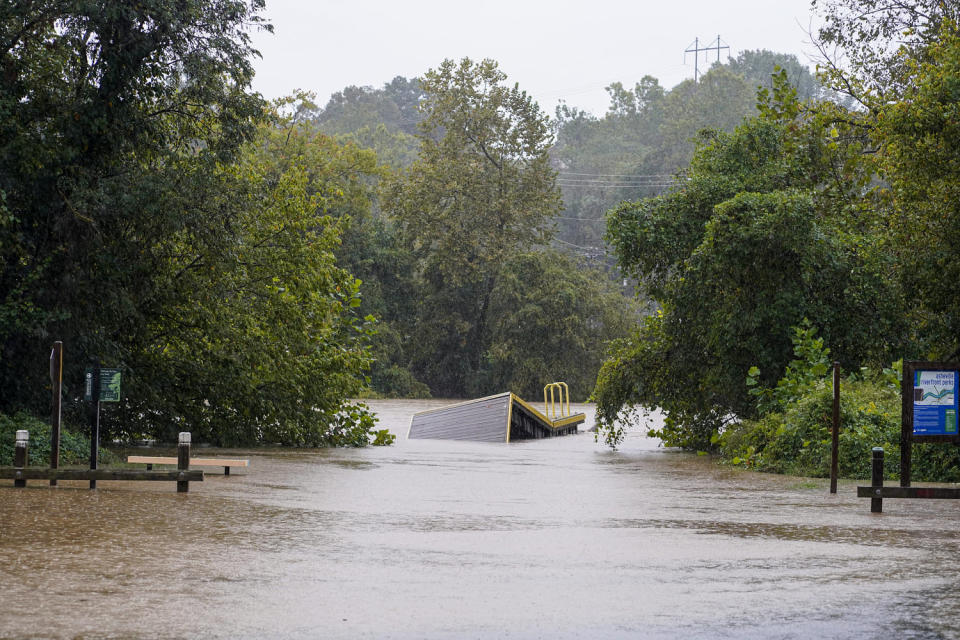 Helene aftermath. (Jacob Biba/Asheville Citizen Times/USA Today Network)