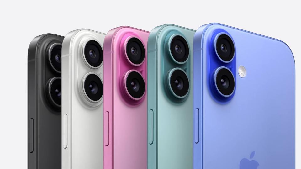 iPhone 16 colors