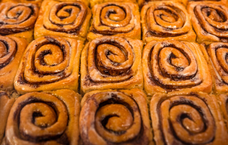 Cinnamon rolls.