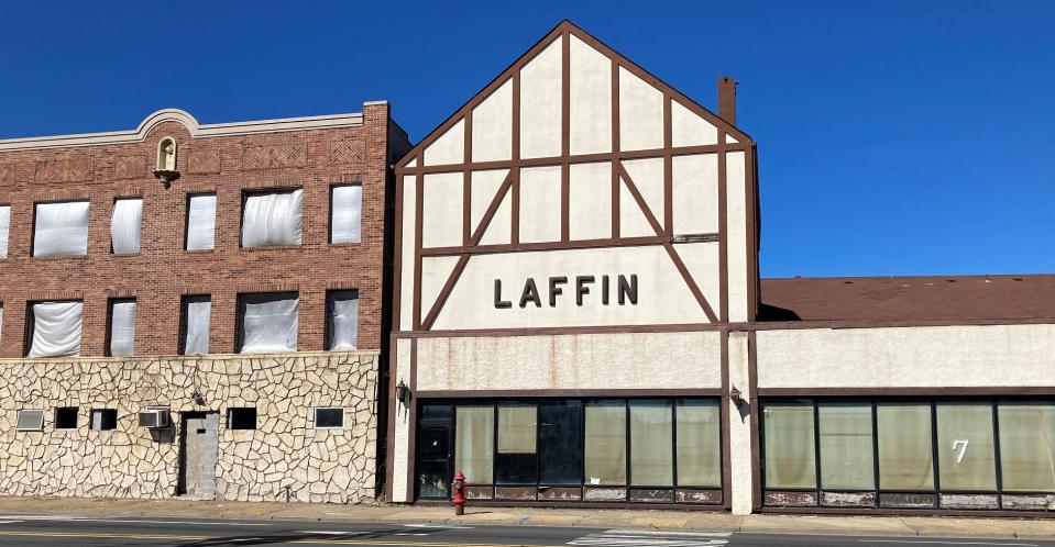 The former Laffin Chevrolet location on Main Street in South River is slated for redevelopment.