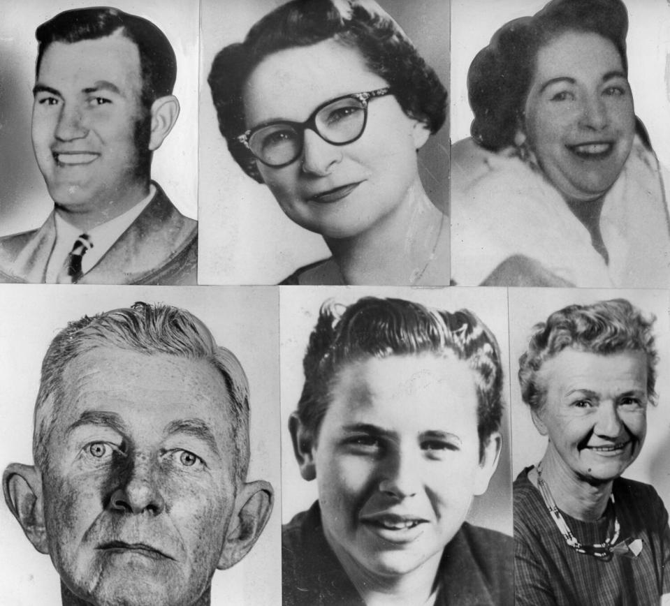 Police believed that William Dale Archerd killed these six people.