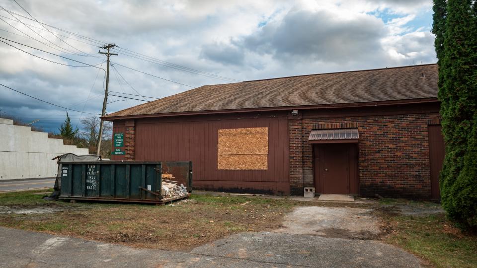 A view of the former New Hartford Records Department building at 3695 Oneida St. in Washington Mills, NY.