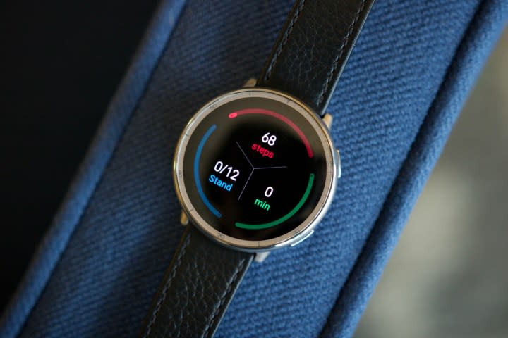 Activity widget on the Amazfit Active 2.