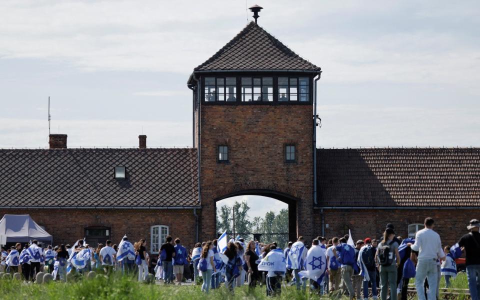 Annual International March of the Living in the former Nazi German extermination camp Auschwitz