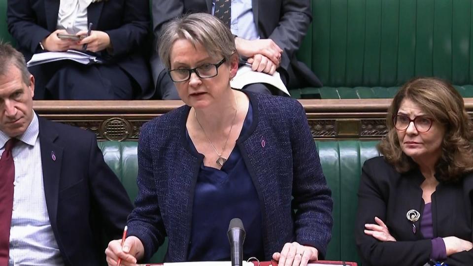 Home Secretary Yvette Cooper (PA Wire)