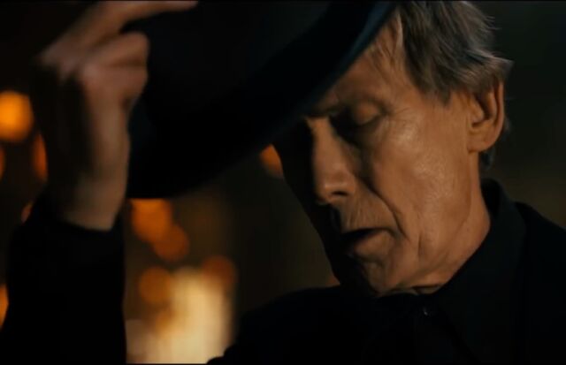 Bill Nighy plays an older version of Thomas Jerome Newton, the character once played by David Bowie.