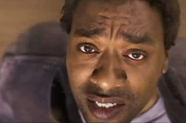 Chiwetel Ejiofor plays an alien named Faraday who comes to Earth - a deviation from the source material.