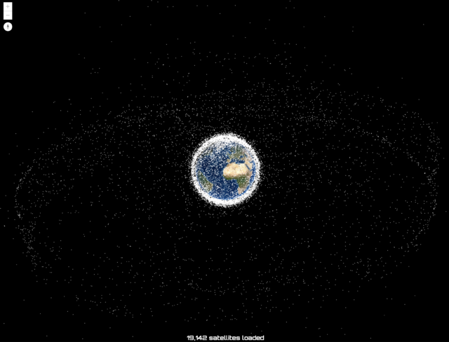 There are currently thousands of working satellites orbiting the Earth.  Many can become space junk if they cannot be repaired and refueled.