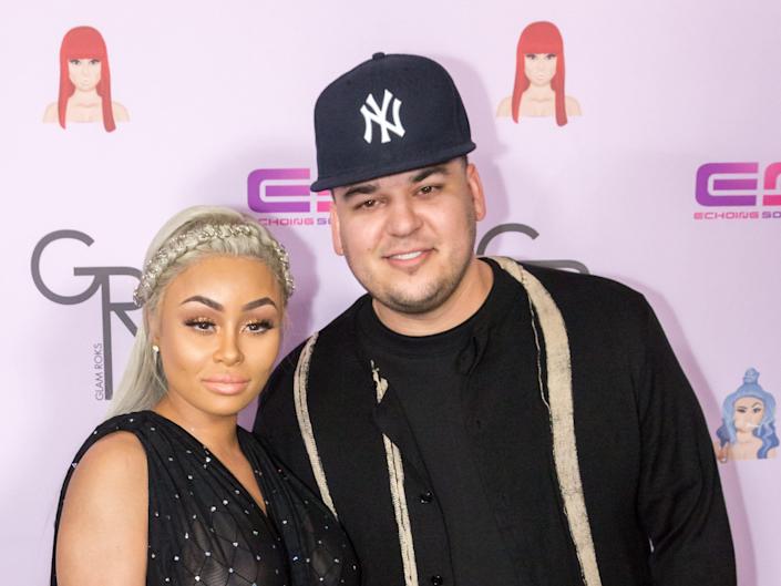 rob kardashian blac chyna