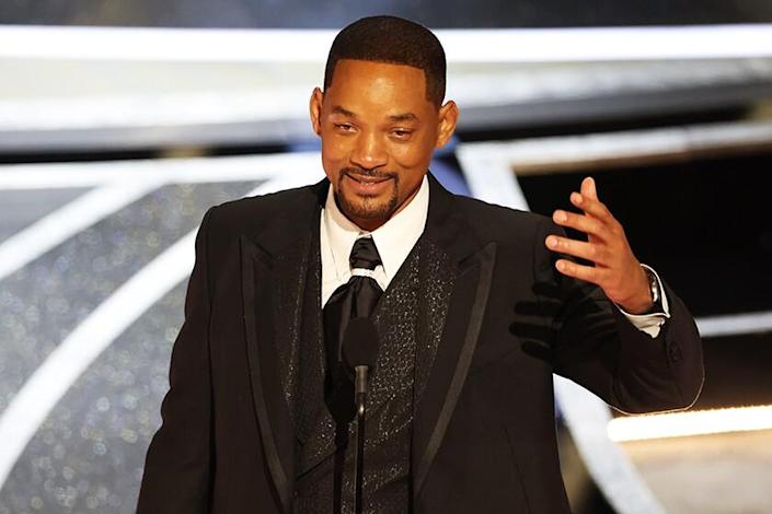 Will Smith takes home the Best Actor award at the Oscars.