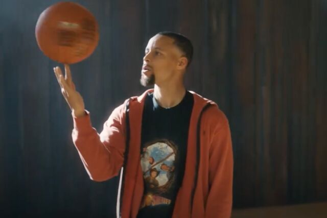 Eight-time NBA All Star Steph Curry of the Golden State Warriors shows off his moves in a 30-second teaser.