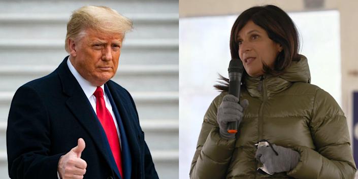 Donald Trump, Sara Gideon