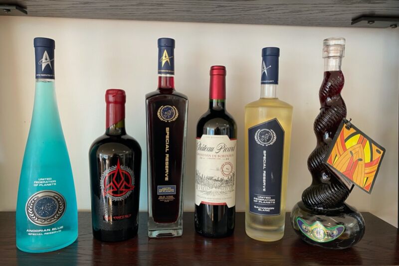 The official Star Trek Wine collection has expanded from two to six varieties.