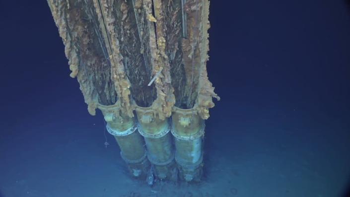 Underwater shooting of torpedo tubes