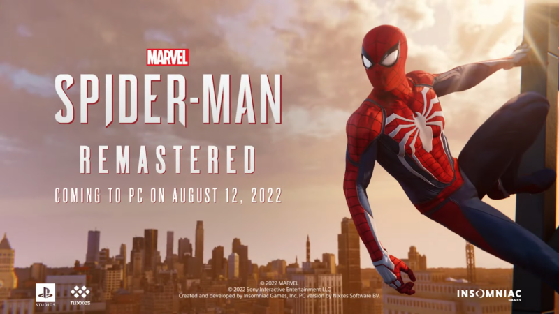 We knew Sony was optimistic about launching PC games in 2022, but we didn't think Spider-Man would be included.  Good news for PC gamers.