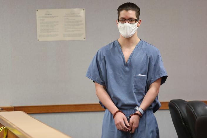 Tanner Dashner walks into the courtroom during his hearing on Monday, June 27, 2022 at the St. Lucie County Courthouse.