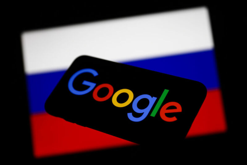 Google allowed sanctioned Russian ad company to collect user data for months