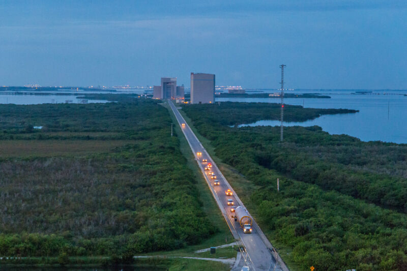 United Launch Alliance will move its Atlas V booster to the Vertical Integration Facility next to Space Launch Complex-41 at Cape Canaveral Space Force Station on Monday, August 26.