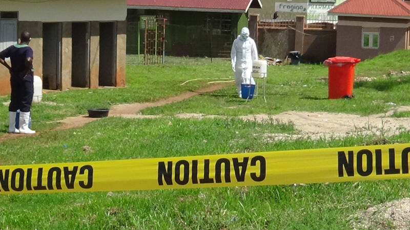 Health measures are being taken at Mubende Regional Referral Hospital after an Ebola outbreak in Uganda.