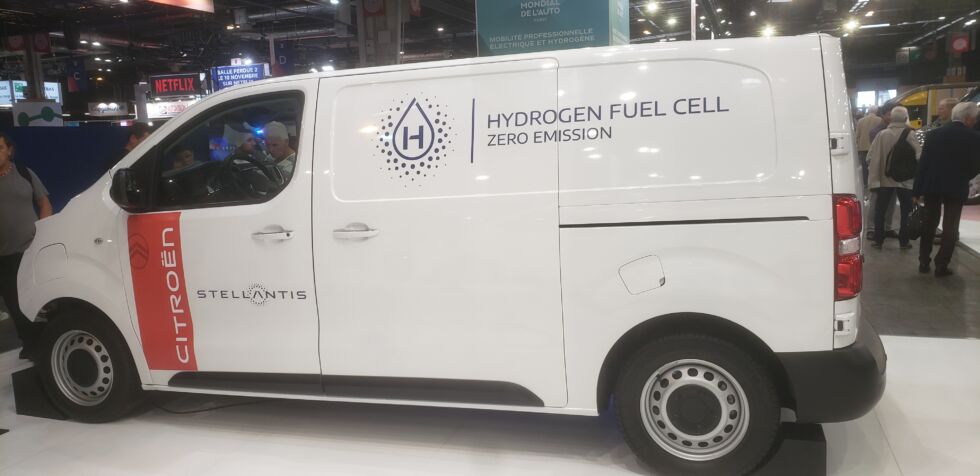 Battery electric vans like the Ford e-Transit may be all the rage, but this is Citroen's hydrogen fuel cell EV van 