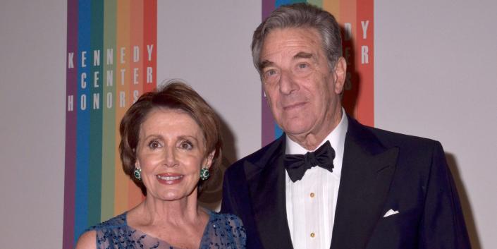 Nancy Pelosi and Paul Pelosi in 2014