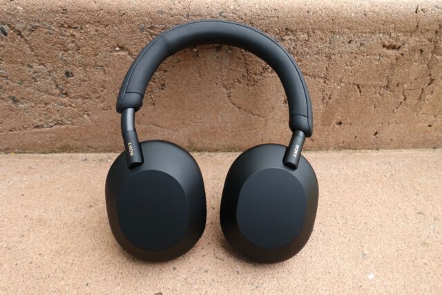 Sony's WH-1000XM5 Wireless Noise Canceling Headphones.