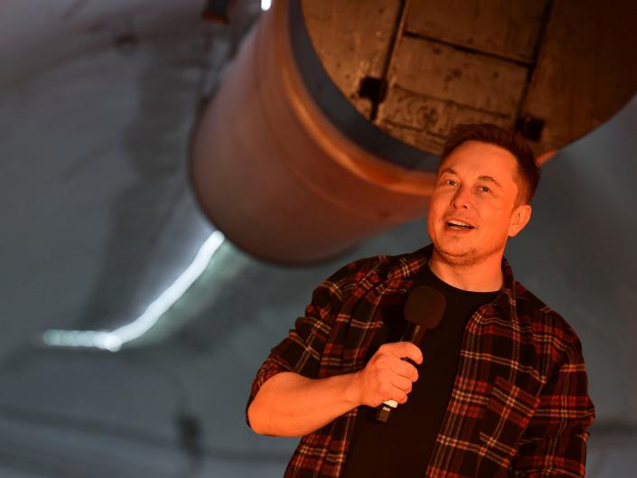 elon musk boring