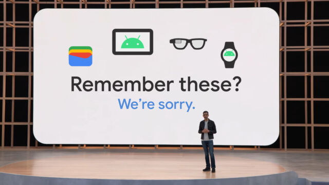 This wasn't an actual Google I/O 2022 slide, but it could have been. 