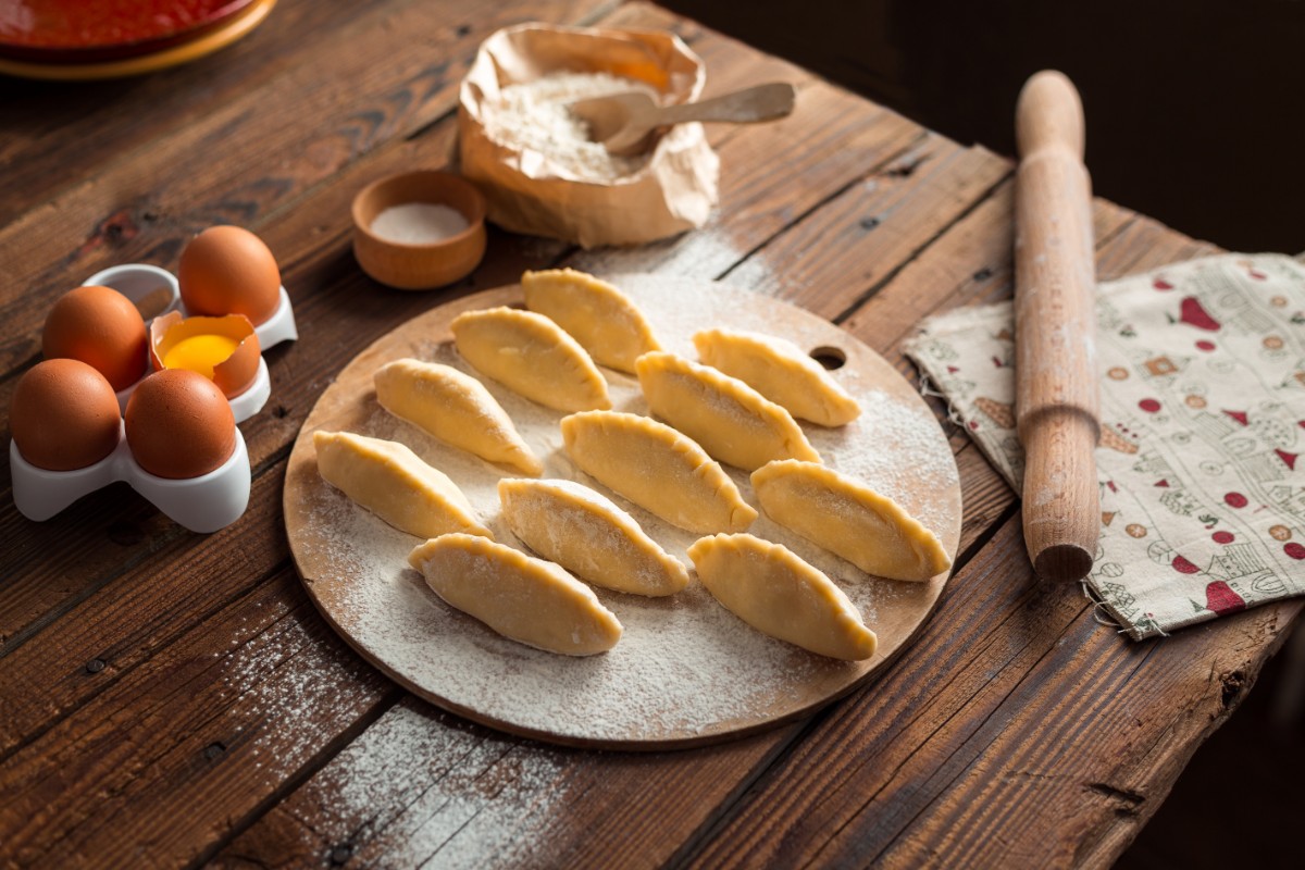 Preparation of dumplings