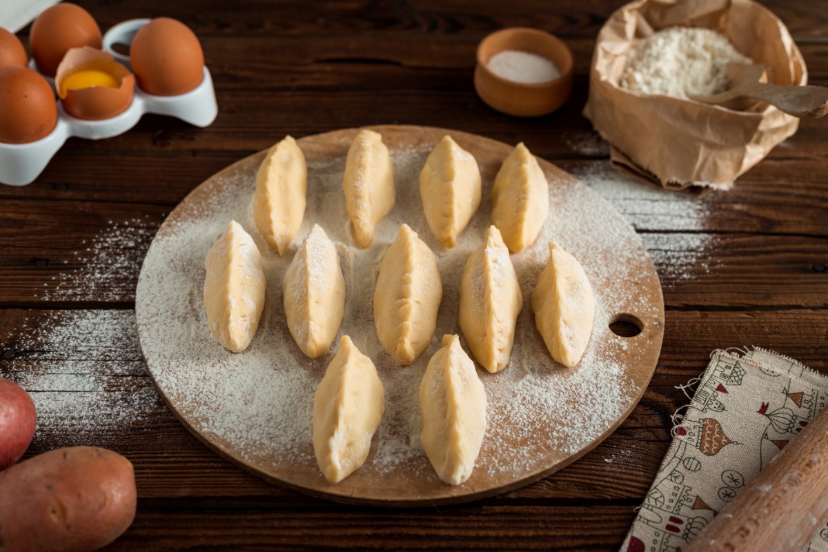 Preparation of dumplings