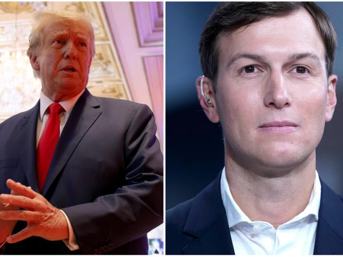 Donald Trump and Jared Kushner