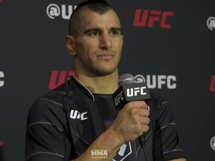 UFC fighter Natan Levy speaks to MMA Fighting.