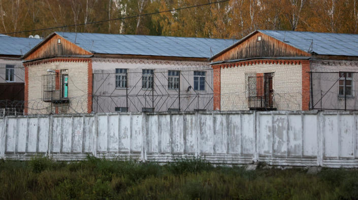 A view of the IK-6 penal colony.