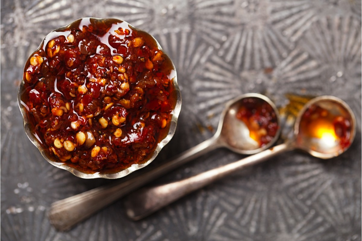 Extremely hot chilli garlic sauce