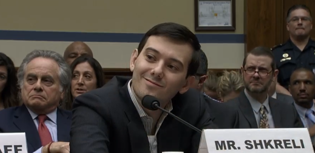 Martin Shkreli, former CEO of Turing, grinned his way through a congressional hearing.