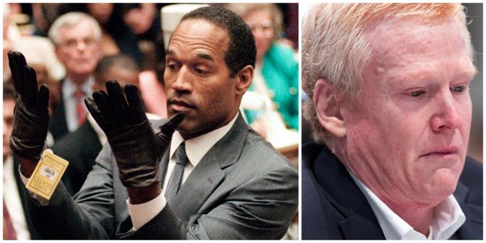 OJ Simpson and Alex Murdaugh