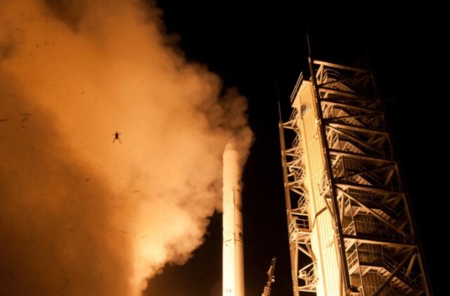 In 2013, an unlucky frog likely met its demise during the launch of NASA's LADEE spacecraft from the Wallops Flight Facility in Virginia