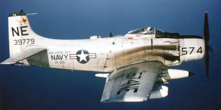 Navy A-1H Skyraider