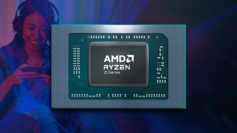 AMD's Ryzen Z1 chips are APUs specifically tuned for portable gaming PCs.