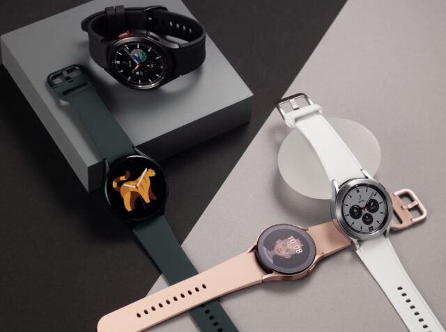 Galaxy Watch 4 and Watch 4 Classic.