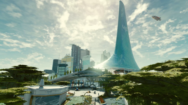 The city of New Atlantis is the largest city Bethesda has ever created, the company says.