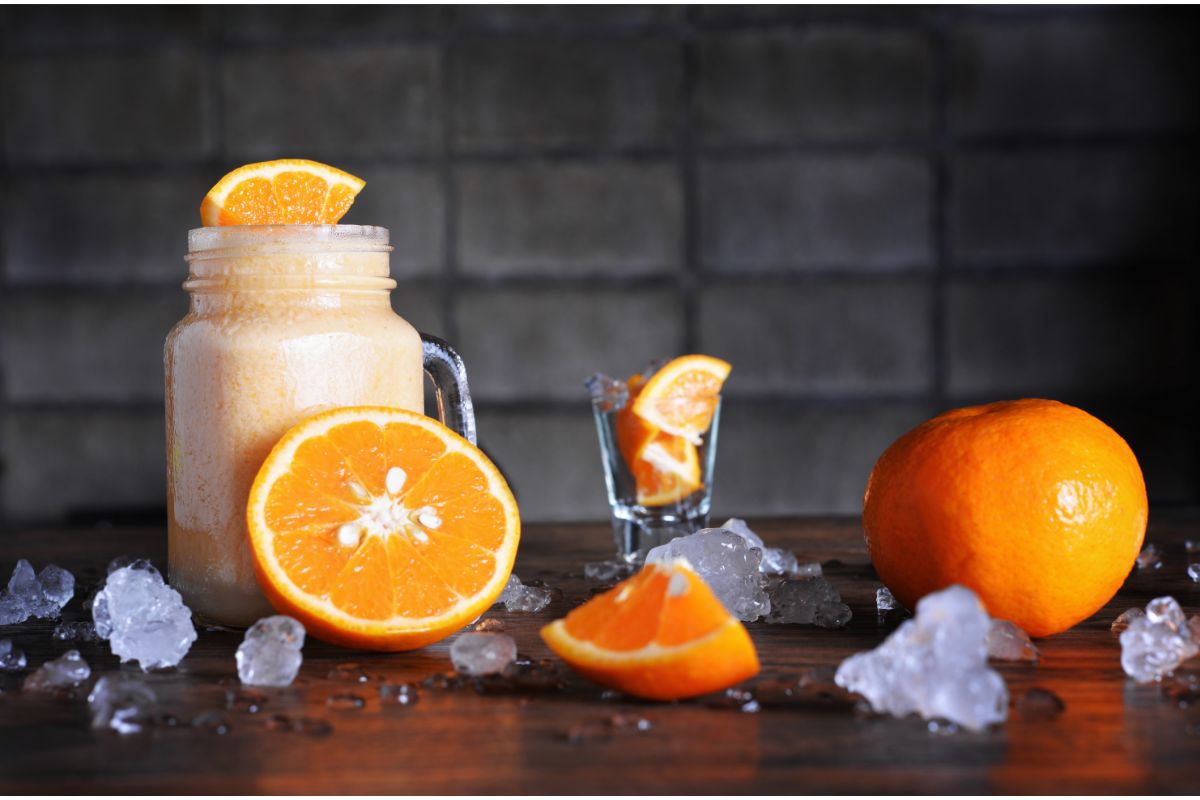 Orange Coconut Protein Smoothie