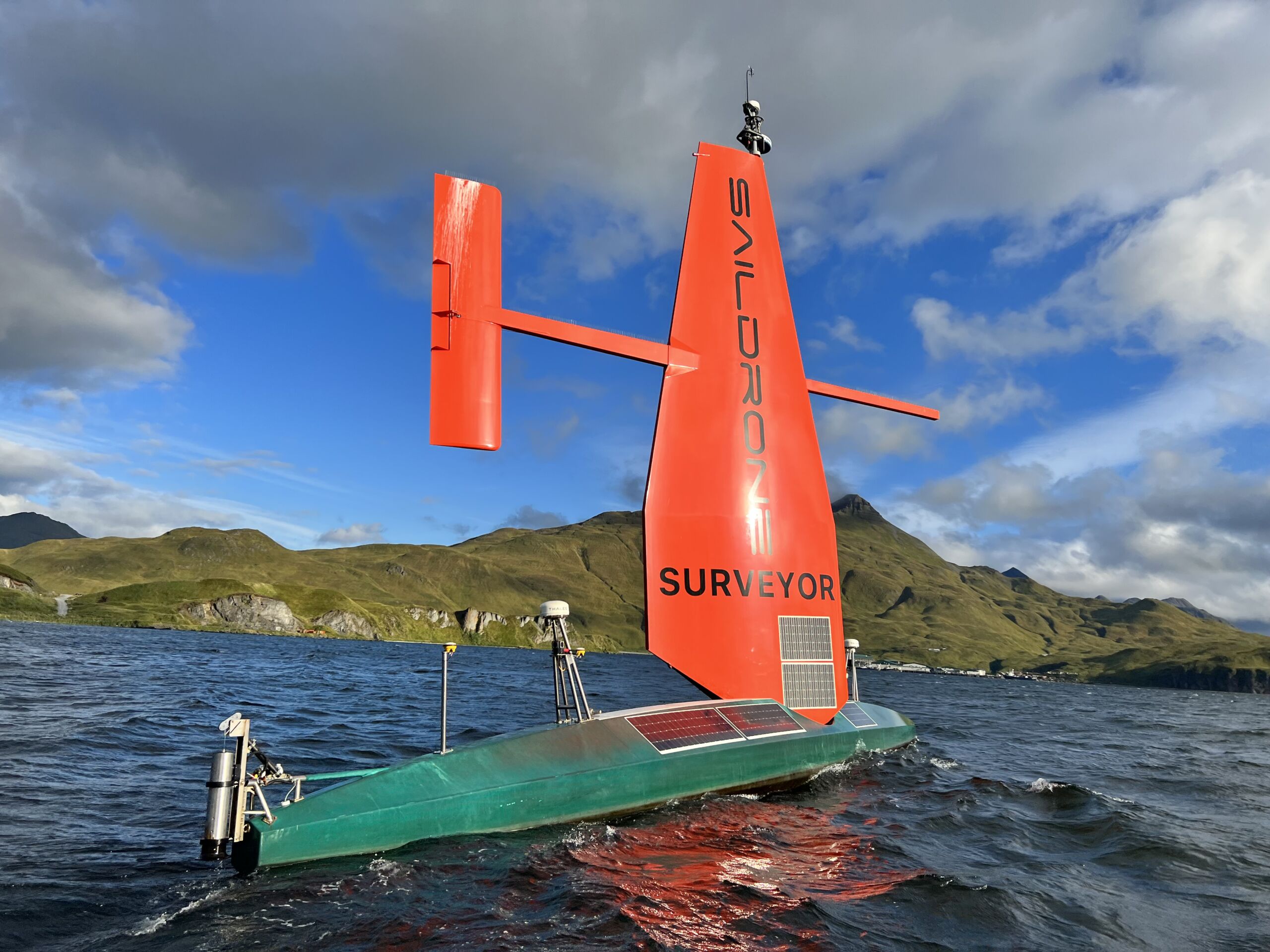 A Surveyor-class saildrone.